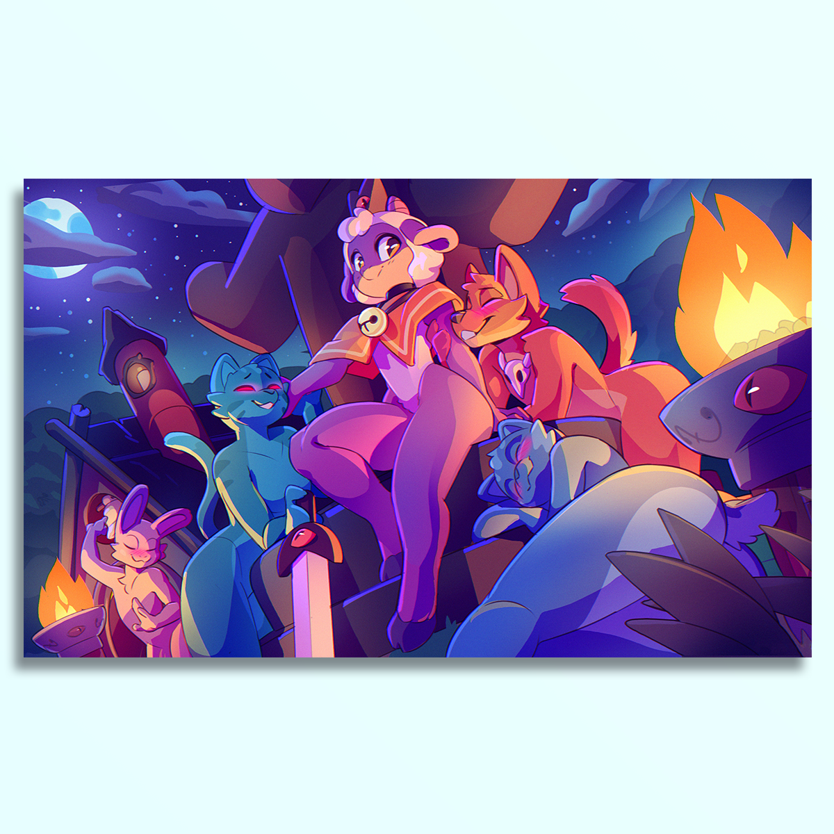 Lamb Cult Print