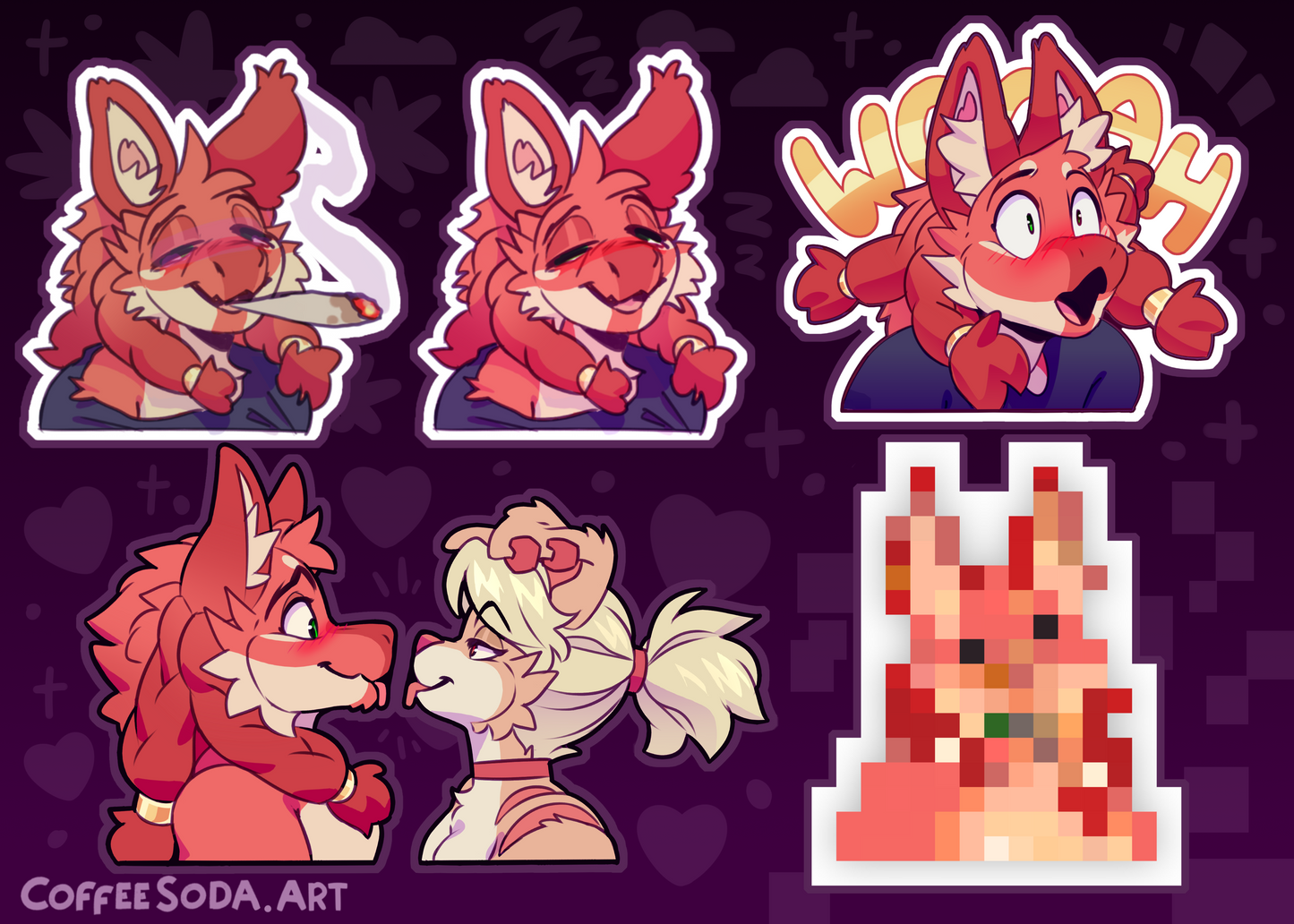 Benneq Sticker Sheet