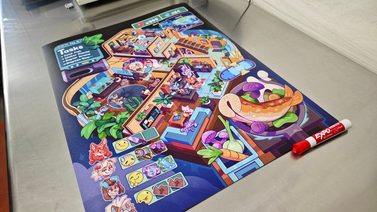 Isometric Home Print